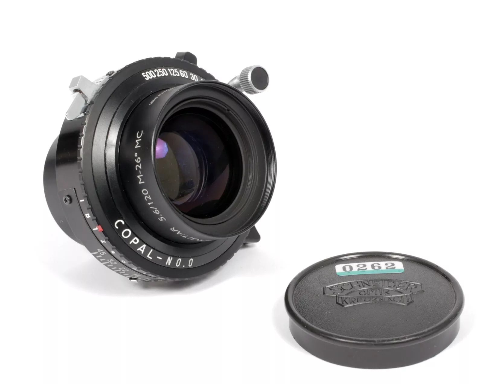 Schneider Apo Digitar 120mm F5.6 M-26° MC Macro lens Copal